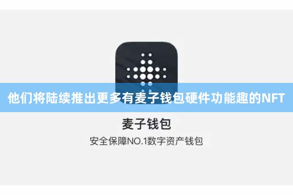 他们将陆续推出更多有麦子钱包硬件功能趣的NFT